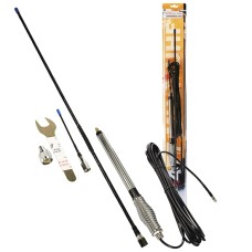 Aerpro 3Dbi / 6dbi 477mhz Silver Elevated Feed UHF Antenna Kit - CBA36F1L